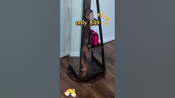 Modern 360° Cabinet with LED & Touch Screen! #fok