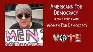 Women4Democracy-The Abandon Harris Effort Is Not Noble & Benefits Only Donald Trump. 10-20-2024