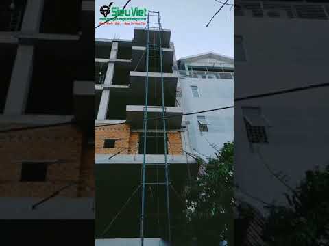 Video Vận thăng hàng mini - Lắp đặt tại công trình Quận 7,... - youtube
