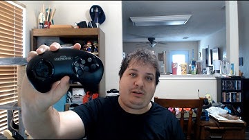Retrobit Big 6 Sega Genesis wireless Controller
