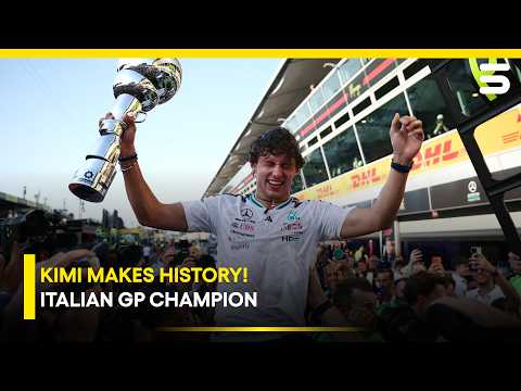 P19 to P1! Kimi Antonelli Wins Historic Italian Grand Prix in Stunning Comeback | ZO1J