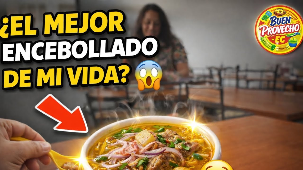 ¡QUÉ BESTIA ESTE ENCEBOLLADO! 😱🇪🇨 ¿Vale la pena Cevichería El Rey?