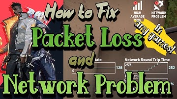 How to Fix Packet Loss and Network Problems/High Ping - Quick Tutorial