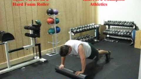 Squat Thrusts on Foam Rollers
