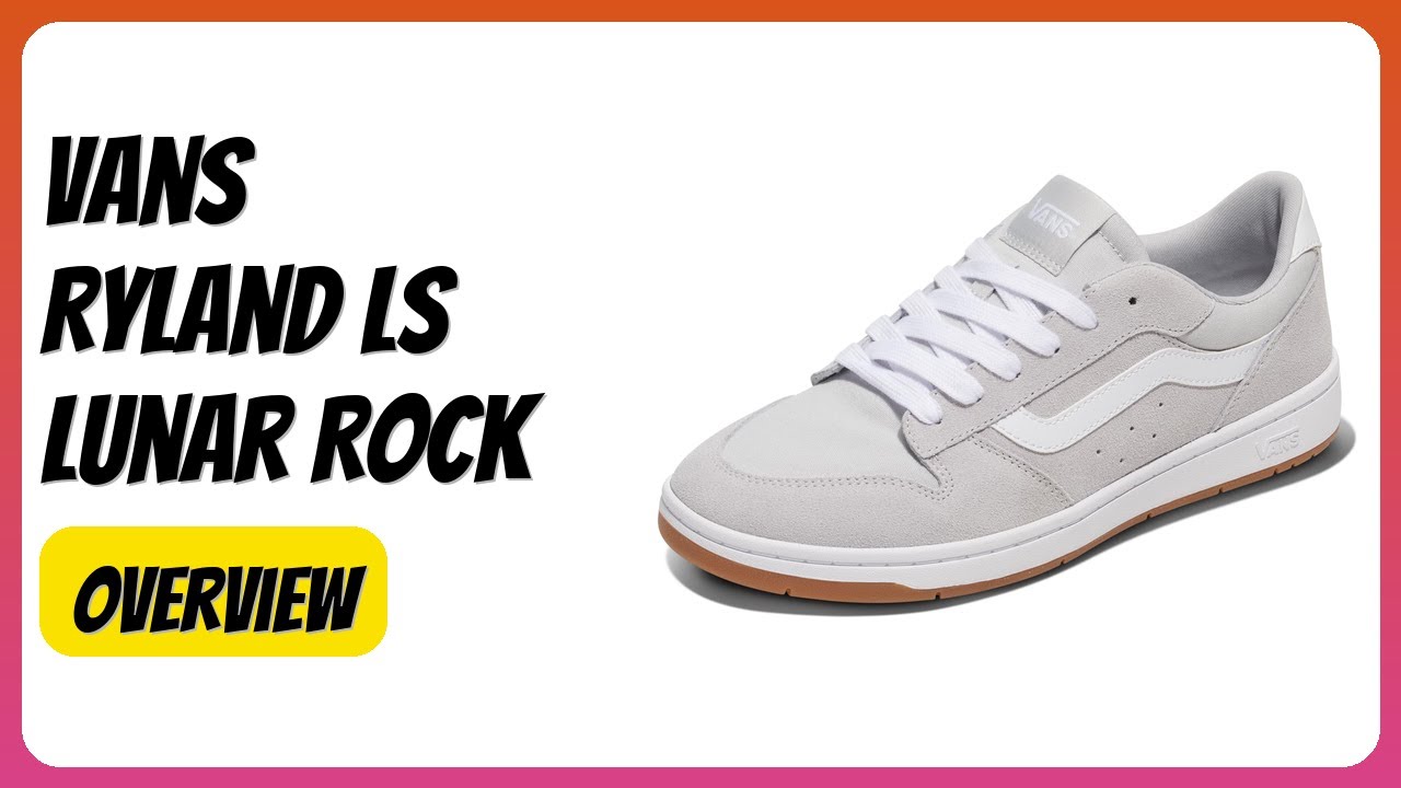 VANS Ryland Ls Suede Canvas Lunar Rock Shoes Men\'s Sizes 11.5 NEW Kjøp Vans Ryland LS Suede Sko Herre i Lunar Rock main image 2