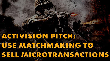 Activision Patents Microtransaction-Based Matchmaking