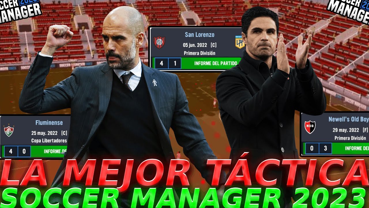 ⚽🔥¡¡LA MEJOR TÁCTICA DE SOCCER MANAGER 2023 3.1.1 ABRIL!!🏆🔥 - YouTube