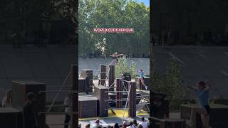 World Cup Parkour Fise Montpellier 🏆🥹 #win #first #parkour #fise #teamnl