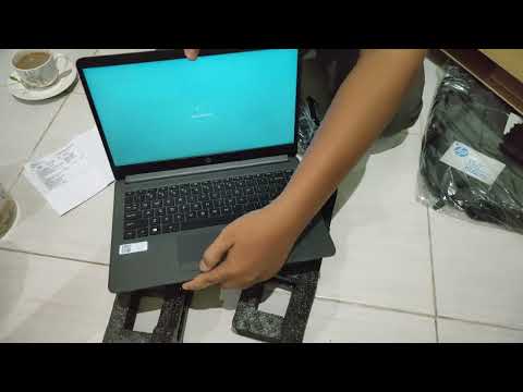 Unboxing Laptop HP