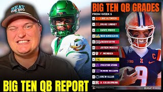 Big Ten QB Grades Week 5: Top Performers & PFF Breakdown