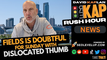 REKAP 🚗 Rush Hour - Justin Fields is doubtful for Sunday with dislocated thumb #ChicagoBears