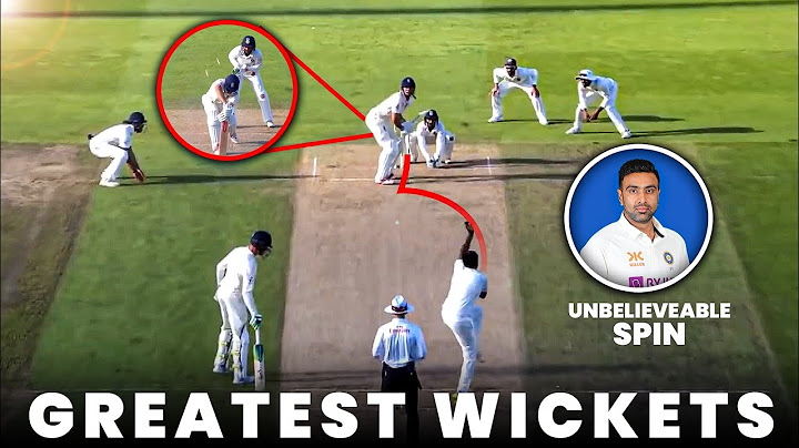Ravichandran Ashwin's Best wickets Compilation