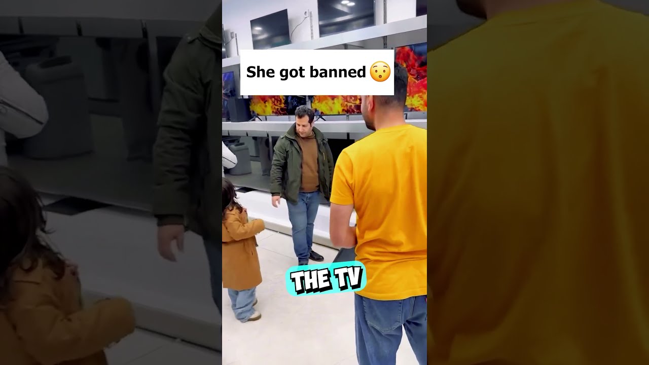 She Got Banned From The Store Shorts
