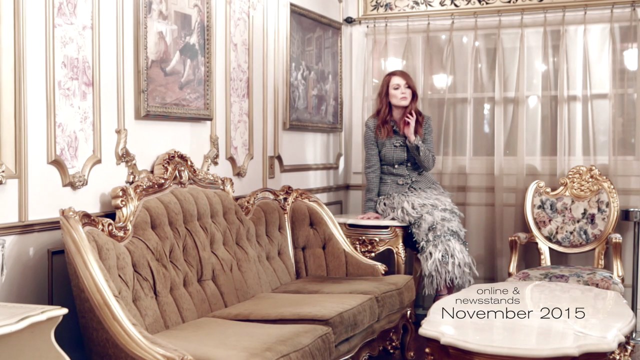 EXCLUSIVE Behindthescenes with Julianne Moore YouTube