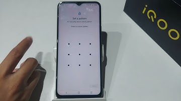 iqoo z6 lock screen | how to set pattern lock in iqoo z6, z6 pro | Screen Lock Setting