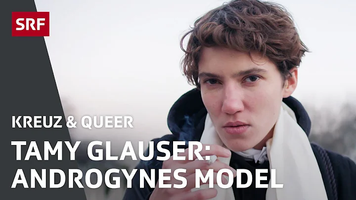 Androgynes Model  Tamy Glauser luft als Mann und F...