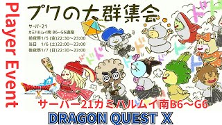 【ドラクエ１０】プレイヤーイベント　プッ…プクリポだあぁぁぁぁ！（#プクの大群集会）　DQ10　DQX　ドラゴンクエスト１０