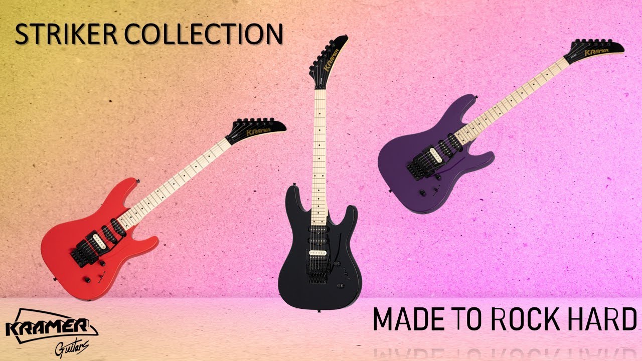 Kramer Striker Collection Demo - YouTube