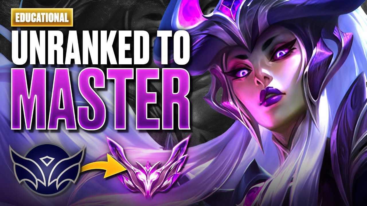 EDUCATIONAL Unranked To Masters on SYNDRA in 4 Hours