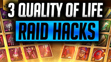 3 WAYS TO ENHANCE YOUR RAID QUALITY OF LIFE #Bluestacks | Raid: Shadow Legends