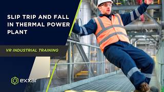 Slip, Trip, and Fall Safety Training in Virtual Reality | Industrial Simulation