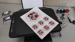 Instalar um kit de recarga contínua (bulk ink) na HP DeskJet 2874 imprime até 3.000 páginas