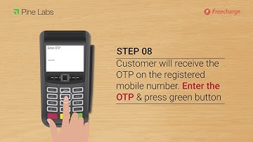How to make FreeCharge wallet sale on a Pine Labs PoS Terminal