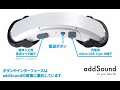 【次世代ヘルメットスピーカー】addSound