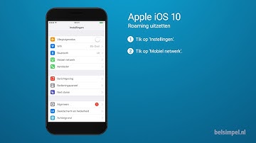 Tips & Tricks - Apple iPhone: Roaming uitschakelen (iOS 10)