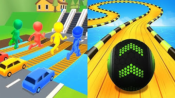 Shape shifting VS Going Balls - All Level Gameplay Walkthrough Android iOS Ep8