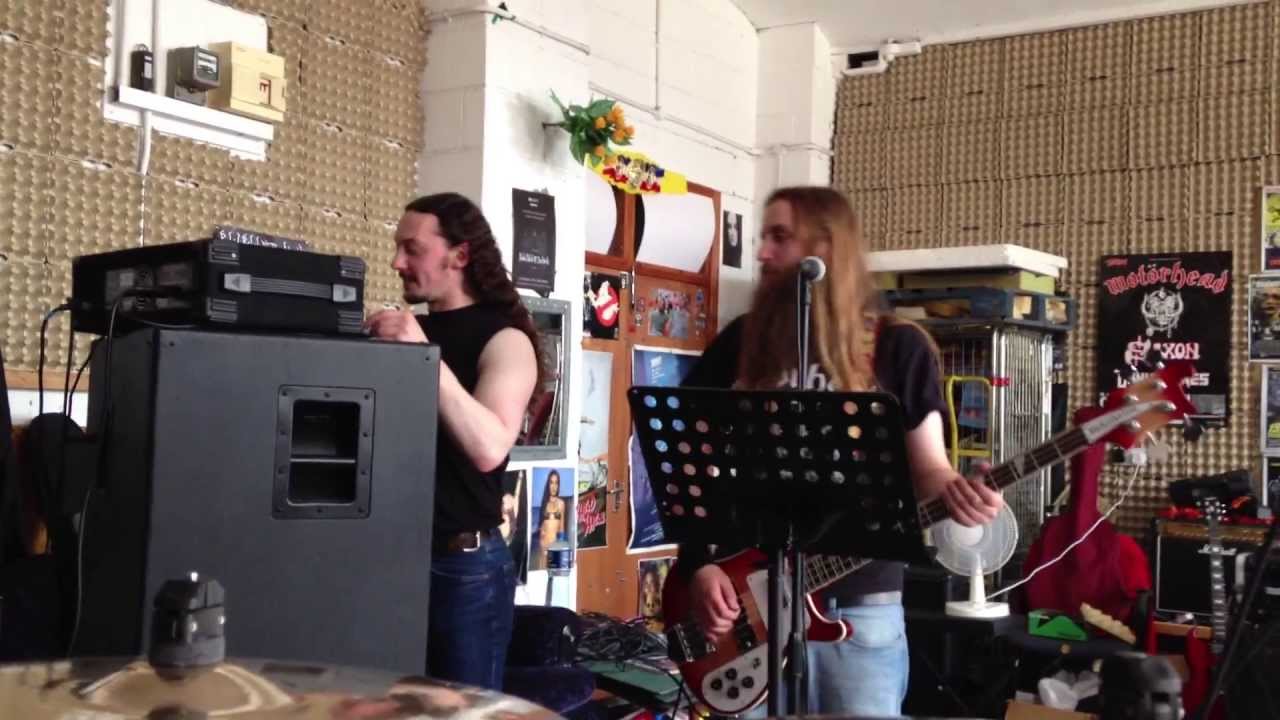 Gerry and Joe testing new Bass pedal - Rabid Bitch Of The North