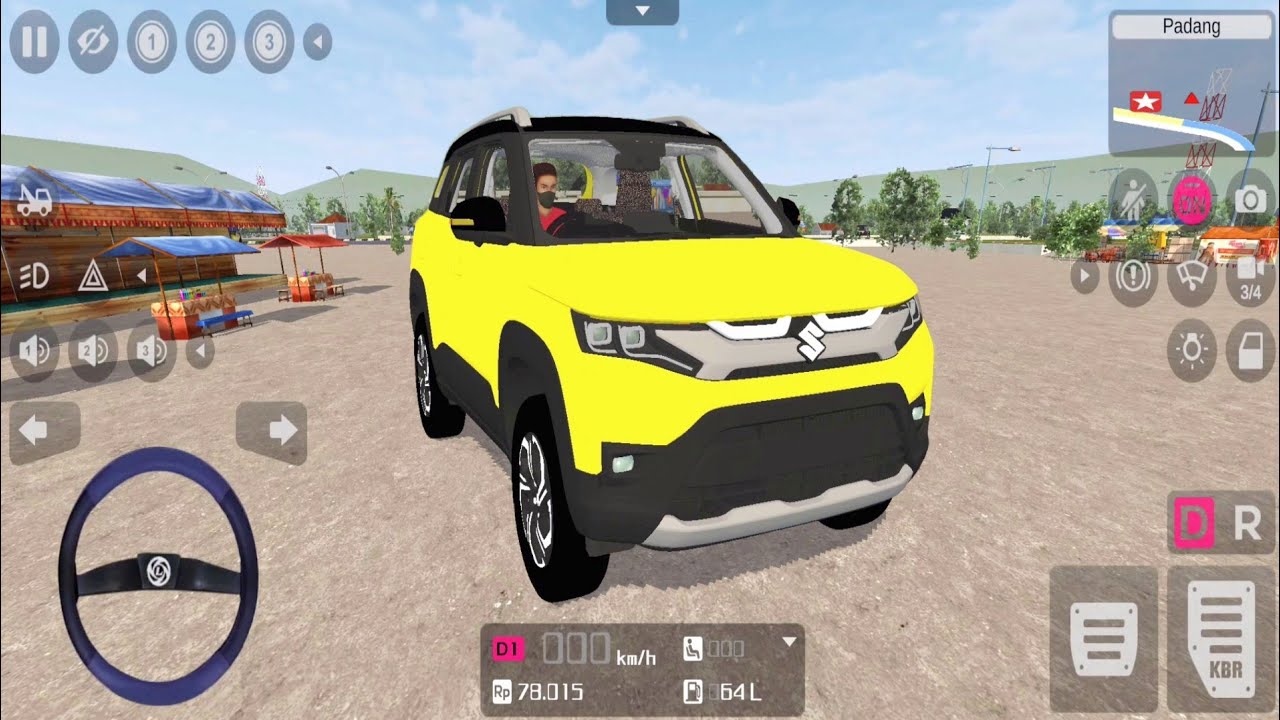 Download MARUTI SUZUKI BREZZA 2022 CAR MOD | BUSSID New Mod - Bus Simulator Indonesia | Car Game