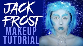 JACK FROST MAKEUP TUTORIAL ️ | BROOKE ELLIS 