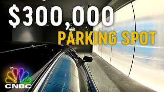 The Hi-Tech Parking Spot That Sold For $300,000 | CNBC Prime