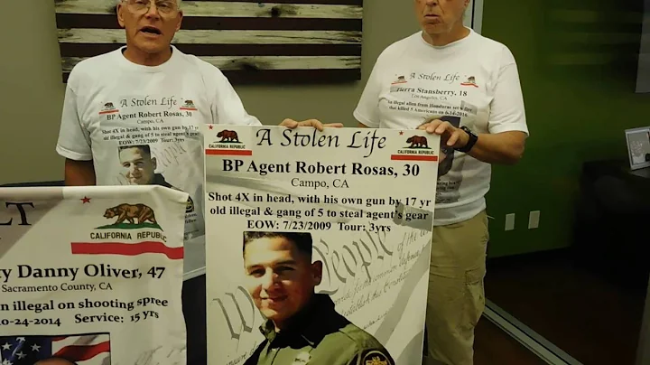 Dr. Newman Honors Border Agent Rosas Killed In Act...