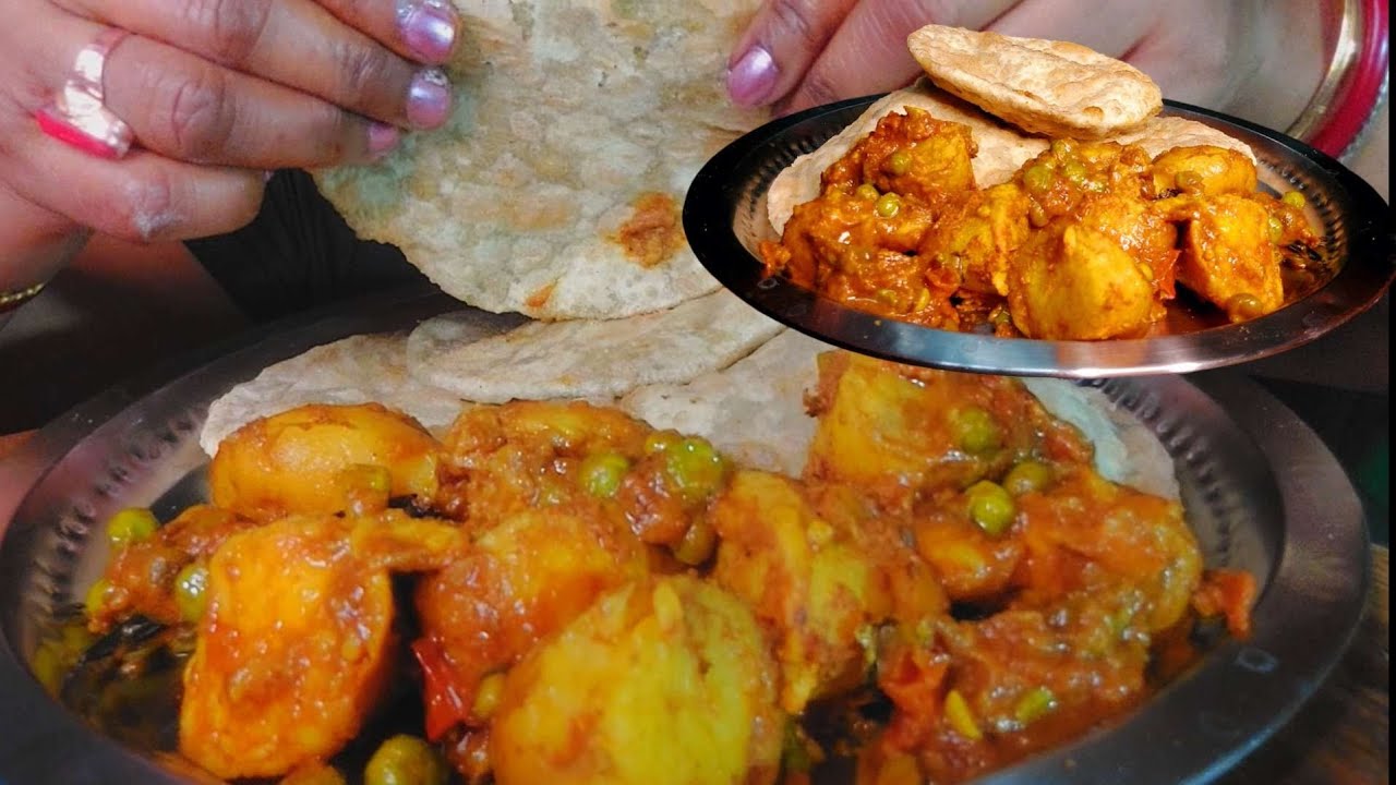 Eating asmr: spicy dum aloo and koraishutir kochuri eating asmr #asmr #asmreating #eatingshow