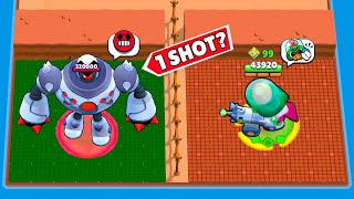 1 SHOT, 99 POWER CUBE CORDELIUS BROKE GAME! | Brawl Stars Funny Moments \& Glitches \& Fails #1122