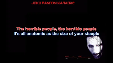 Marilyn Manson - The Beautiful People [Karaoke]