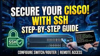 How to Configure SSH on Cisco Switch & Router (Step-by-Step)