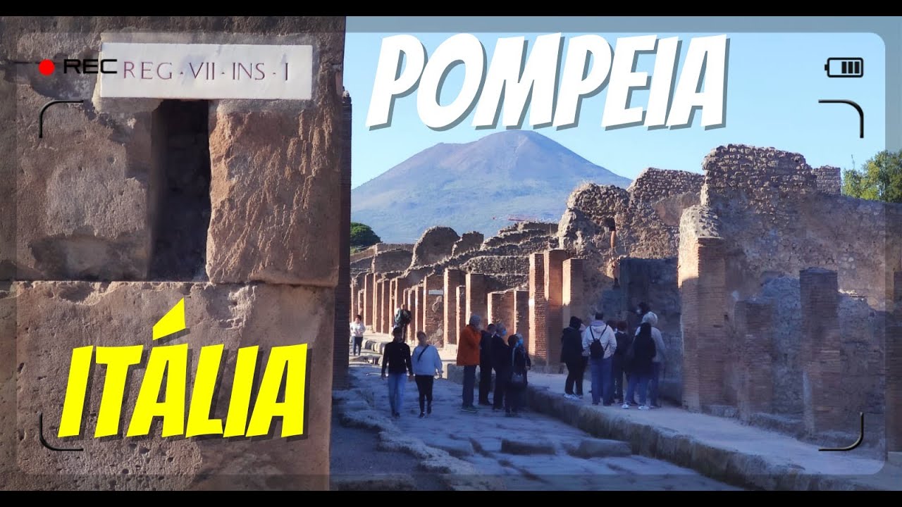 A CIDADE ROMANA SOTERRADA pelas CINZAS de um VOLCÃO🌋 #270