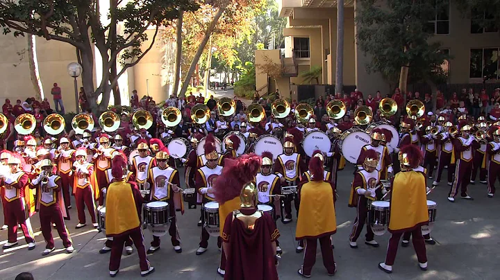USC Trojan Marching Band - Blow Me Away - 11/29/2014