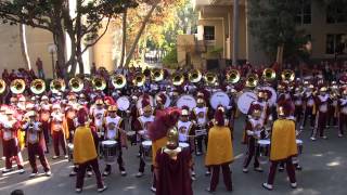 Video thumbnail of "USC Trojan Marching Band - Blow Me Away - 11/29/2014"