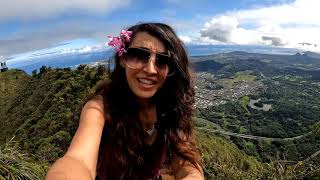 Moanalua Valley Trail to Stairway to Heaven (Haiku Stairs) legal hiking Trail