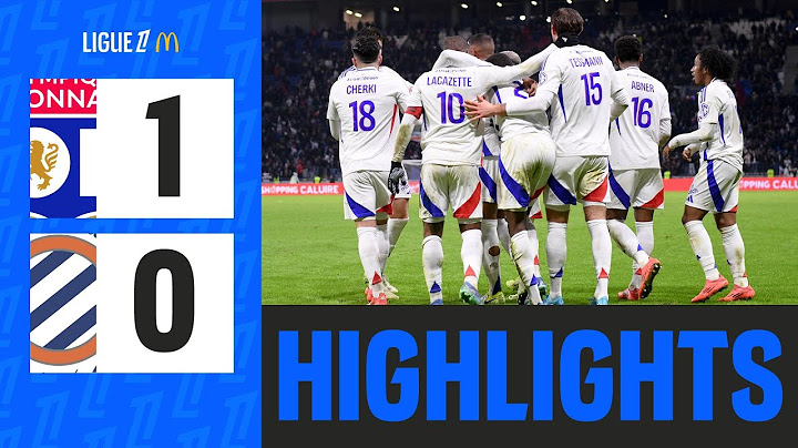 L'OL ARRACHE la victoire contre Montpellier | 16ème journée - Ligue 1 McDonald's 24/25