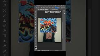 Add Beautiful Graffiti Art on Walls Using these Sliders in Photoshop 2024 #photoshop #shorts