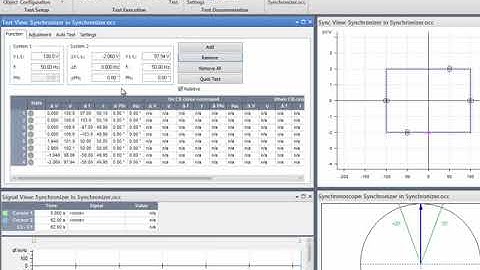 How to use Synchronizer Module Part II -in CMC 256 testing relay