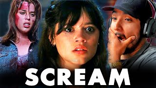 EVERY *SCREAM* REACTION! | GHOSTFACE | MOVIE MARATHON | (SCREAM 1-5)
