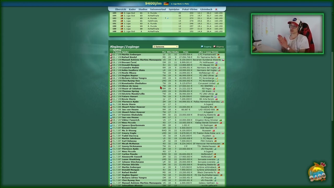New Let's play OFM - Meine TRADES + eure Nachrichten (Trading Onlinefußballmanager 2022)