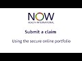 How to Submit a Claim Online