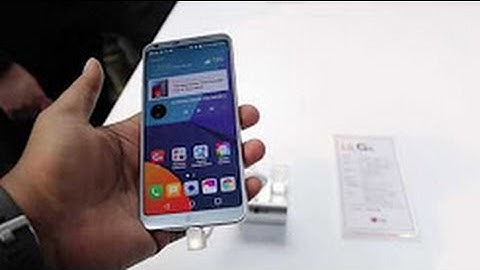 How to setup the fingerprint sensor on the LG G6